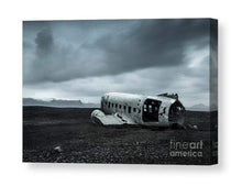 Load image into Gallery viewer, Icelandic Prints | Sólheimasandur wall art, Scandinavian Photography Home Decor Gifts - Sebastien Coell Photography