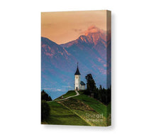 Load image into Gallery viewer, Mountain Photography of St Primoz | Jamnik Church art for Sale, Home Decor Gifts - Sebastien Coell Photography