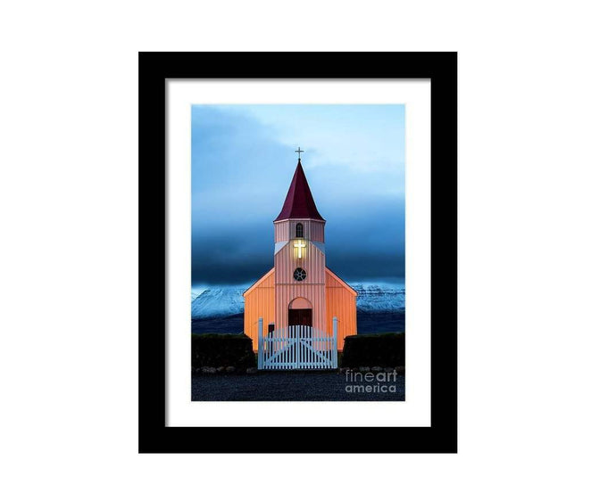 Eerie Church Print | Icelandic fine art for Sale, Westfjords Landscape Photography - Sebastien Coell Photography