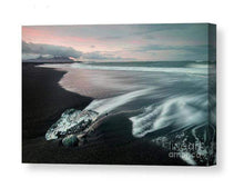 Load image into Gallery viewer, Black Diamond Beach Prints | Icelandic art and Seascape Photography Home Decor - Sebastien Coell Photography