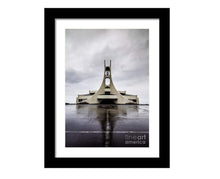 Load image into Gallery viewer, Icelandic fine art Print of Stykkishólmskirkja Church, Iceland Prints for Sale, Westfjords Church Photography Home Decor Gifts - SCoellPhotography