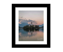 Load image into Gallery viewer, Chapel of St Maria Prints | Lake Bled Pictures and The Alps Mountain Photography - Sebastien Coell Photography