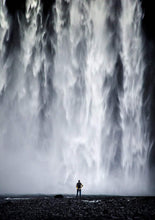 Load image into Gallery viewer, Skogafoss Print for Sale, Iceland art and Waterfall Pictures Home Decor Gifts - SCoellPhotography