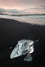 Load image into Gallery viewer, Icelandic Fine Art Print | Black Diamond Beach Seascape Photography Home Decor - Sebastien Coell Photography