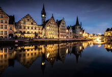 Load image into Gallery viewer, Photographic Print of Ghent | Belgium wall art for Sale, Medieval Town Home Decor - Sebastien Coell Photography