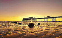 Load image into Gallery viewer, Norfolk Beach Print of Cromer Pier | Cromer Sunset Photography - Home Decor Gifts - Sebastien Coell Photography