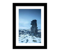 Load image into Gallery viewer, Dartmoor Prints | Bowermans nose wall art, Winter Landscape Photography - Sebastien Coell Photography