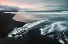 Load image into Gallery viewer, Black Diamond Beach Prints | Icelandic art and Seascape Photography Home Decor - Sebastien Coell Photography