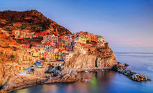Load image into Gallery viewer, Cinque Terre Landscape Photography | Italian wall art of Manarola - Home Decor Gifts - Sebastien Coell Photography