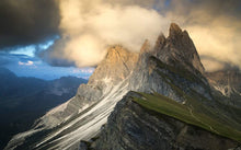 Load image into Gallery viewer, Dolomites art of Seceda | The Alps Mountain Pictures, Northern Italy Home Decor Gifts - Sebastien Coell Photography