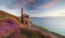 Load image into Gallery viewer, Panoramic Print of Towanroath Mine | Wheal Coates Photography, Cornish Mining Gifts - Sebastien Coell Photography