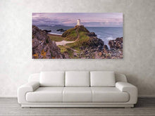 Load image into Gallery viewer, Panoramic Welsh Prints of Twr Mawr Lighthouse | Anglesey Prints - Home Decor Prints - Sebastien Coell Photography