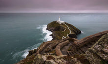 Load image into Gallery viewer, Anglesey Prints of South Stack Lighthouse, Wales art for Sale, Lighthouse Photography Home Decor Gifts - SCoellPhotography