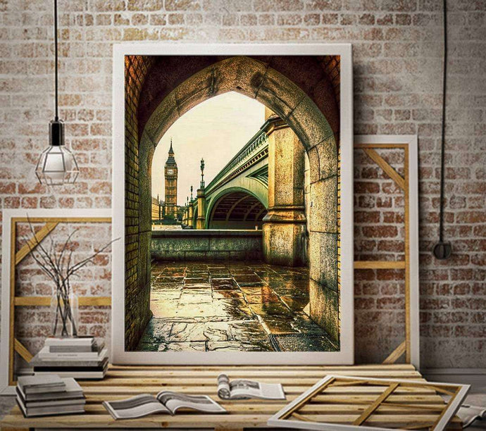 Fine art London Picture | Westminster Bridge wall art and Big Ben Print - Home Decor - Sebastien Coell Photography