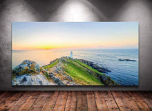 Load image into Gallery viewer, Panoramic Print of Start Point Lighthouse | Devon Gifts for Sale and Lighthouse Framed art - Sebastien Coell Photography