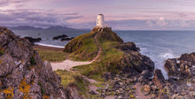 Load image into Gallery viewer, Panoramic Welsh Prints of Twr Mawr Lighthouse | Anglesey Prints - Home Decor Prints - Sebastien Coell Photography