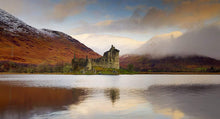 Load image into Gallery viewer, Panoramic Print of Kilchurn Castle, Scottish Loch Awe wall art - Home Decor Gifts - Sebastien Coell Photography