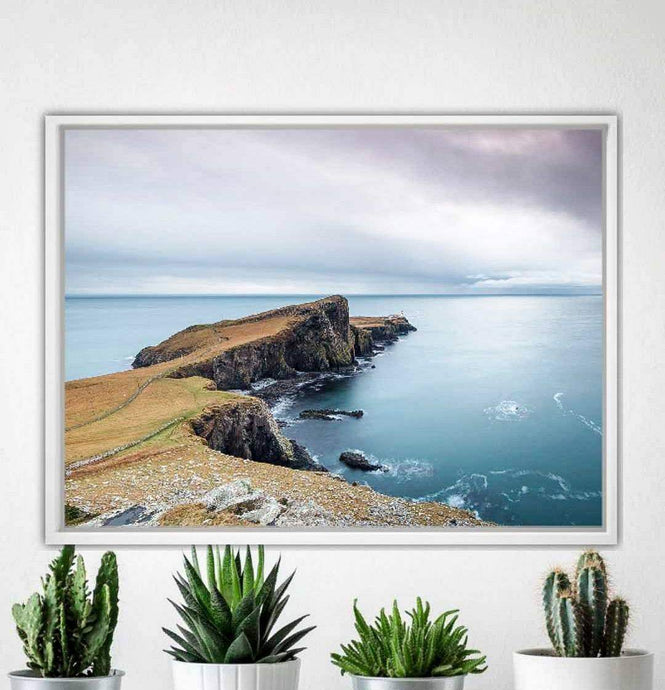 Scotland Landscape art of Neist Point Lighthouse | Hebrides art for Sale - Home Decor Gifts - Sebastien Coell Photography