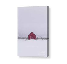 Load image into Gallery viewer, Scandinavian Minimalist art | Norwegian Red Hut, Nordic art - Home Decor Gifts - Sebastien Coell Photography