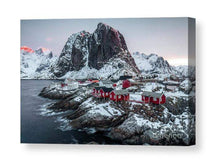 Load image into Gallery viewer, Nordic Print of Hamnoy | Lofoten Island Art Gifts, Mountain Prints for Sale Home Decor - Sebastien Coell Photography