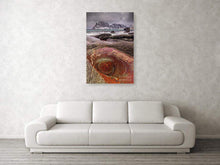 Load image into Gallery viewer, Scandinavian Prints of The Dragon Eye rock pool, Uttakleiv Beach wall art, Norway Lofoten Islands Photography Home Decor Gifts - SCoellPhotography