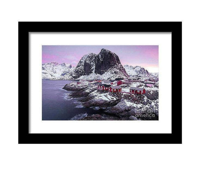 Nordic Print of Hamnoy | Norwegian art for Sale and Lofoten Mountain Photography - Sebastien Coell Photography