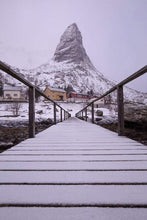 Load image into Gallery viewer, Nordic art | The Horn Mountain Prints, Lofoten Islands wall art - Home Decor Gifts - Sebastien Coell Photography