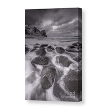Load image into Gallery viewer, Beach wall art | Unstad Bay Prints and Lofoten Islands Pictures for Sale - Home Decor Gifts - Sebastien Coell Photography