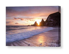 Load image into Gallery viewer, Southwest art of Wyscombe Beach, Ayrmer Cove Prints for Sale, Westcombe Beach Devon Home Decor Gifts - SCoellPhotography