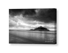Load image into Gallery viewer, Cornwall art Prints of St Michael's Mount, Marazion Landscape Prints, Seascape Photography Home Decor Gifts - SCoellPhotography