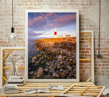 Load image into Gallery viewer, Lighthouse art | Portland Bill Prints, Dorset walll art for Sale - Home Decor Gifts - Sebastien Coell Photography