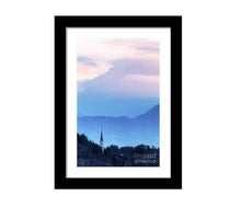 Load image into Gallery viewer, Mountain Photography of Lake Bleds Church of St Martina | Alpine wall art - Home Decor Gifts - Sebastien Coell Photography