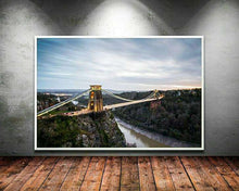 Load image into Gallery viewer, Clifton Suspension Bridge Prints | Bristol wall art for Sale, Architecture Photography Home Decor - Sebastien Coell Photography