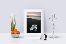 Load image into Gallery viewer, Icelandic Fine Art Print | Black Diamond Beach Seascape Photography Home Decor - Sebastien Coell Photography