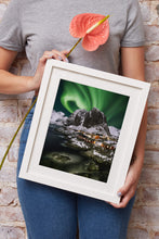 Load image into Gallery viewer, Aurora Prints | Scandinavia art of Hamnoy, Lofoten Mountain Photography - Home Decor Prints - Sebastien Coell Photography