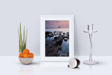 Load image into Gallery viewer, Devon Photography of Wembury Beach | Great Mewstone Rock wall art - Home Decor Gifts - Sebastien Coell Photography