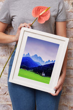 Load image into Gallery viewer, Dolomites art of St Johns church | Ranui wall art, val di Funes - Home Decor Gifts - Sebastien Coell Photography