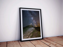 Load image into Gallery viewer, Dartmoor Astrophotography Prints | Brentor Church wall art - Home Decor Gifts - Sebastien Coell Photography