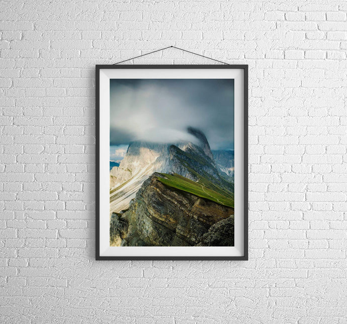 Mountain Prints of Seceda | Dolomites Prints for Sale, Italian wall art - Home Decor Gifts - Sebastien Coell Photography