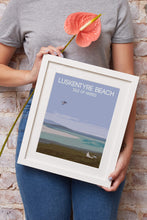 Load image into Gallery viewer, Scottish Art Poster of Luskentyre Beach, Scottish Prints for Sale and Seascape Photography Home Decor Gifts - SCoellPhotography
