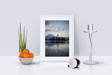 Load image into Gallery viewer, Landscape Photography of Lake Bled | Slovenia Lake Prints - Home Decor Gifts - Sebastien Coell Photography