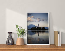 Load image into Gallery viewer, Landscape Photography of Lake Bled | Slovenia Lake Prints - Home Decor Gifts - Sebastien Coell Photography