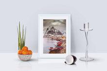 Load image into Gallery viewer, Mountain Photography of Norway's Reine | Lofoten Islands wall art for Sale - Sebastien Coell Photography