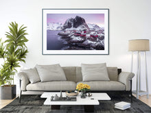 Load image into Gallery viewer, Nordic Print of Hamnoy | Norwegian art for Sale and Lofoten Mountain Photography - Sebastien Coell Photography