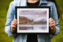 Load image into Gallery viewer, Kilchurn Castle wall art | Loch Awe Scotland Landscape Photography - Home Decor Gifts - Sebastien Coell Photography