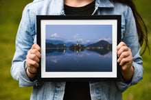 Load image into Gallery viewer, Pictures of Lake Bled, Slovenia Mountain Photography for Sale, Slovenia Lake Prints - Sebastien Coell Photography