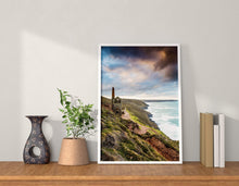 Load image into Gallery viewer, Cornwall art | Wheal Coates wall art, Towanroath Mine - Home Decor Gifts - Sebastien Coell Photography