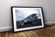 Load image into Gallery viewer, Print / Canvas of Iceland United States Navy DC plane crash Sólheimasandur beach art photography landscape gift present christmas xmas