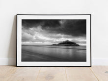 Load image into Gallery viewer, Cornwall art Prints of St Michael's Mount, Marazion Landscape Prints, Seascape Photography Home Decor Gifts - SCoellPhotography