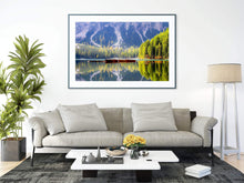 Load image into Gallery viewer, Dolomites Photos of Pragser Wildsee | Lago di Braies Prints Lake wall art for Sale - Sebastien Coell Photography